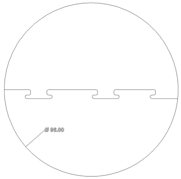 Custom Mat Clear NonStudded Beveled Edge Custom Mat Shop