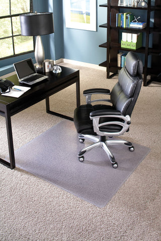 Clear Chair Mat for Carpet, Rectangle