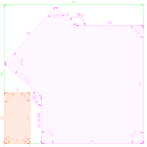 Executive | Custom Mat | Beveled Edge