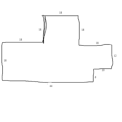 Custom Mat e932910b-dc92-4ea8-9666-c07f8463b516 - Clear Non-Studded 54 x 36 Custom / beveled / not aerated