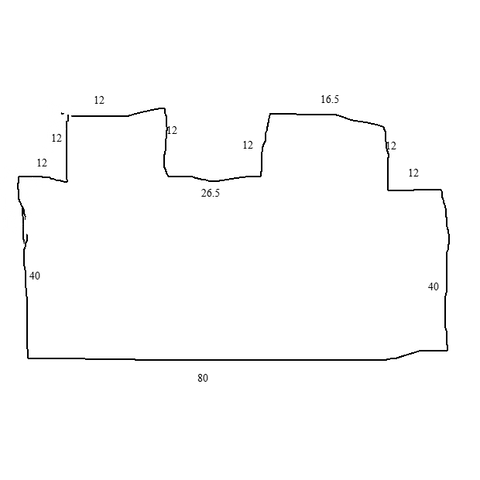 Custom Mat e07cb5ac-c154-4495-9b1c-fd7f5c16a6ef - Anchorbar Standard 80 x 52 Custom / beveled / not aerated