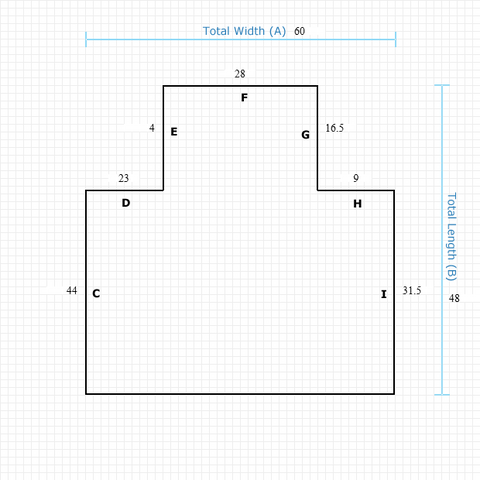 Custom Mat 1750772185 - Executive Mat 60 x 48 Single Lip / beveled / not aerated