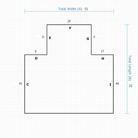 Custom Mat 3124bc8b-07fa-4e4f-9632-1ee7a304f922 - Anchorbar Standard 52 x 52 Single Lip / straight edge / not aerated