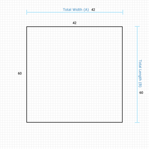 Custom Mat 1af3aaab-39d3-402a-8cf2-ef45dc05976c - Anchorbar Premium 42 x 60 Square / beveled / not aerated