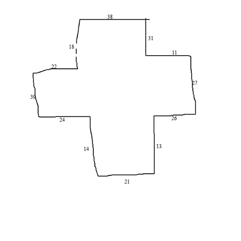 Custom Mat 301047c9-e995-4c52-b42d-b4c3098fba9b - Executive 71 x 71 Custom / beveled / aerated