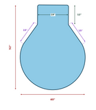 40 x 52 beaker chair mat dimensions