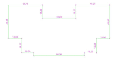 Clear Non-Studded | Custom Mat | With Bevel