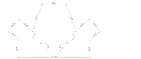 Custom Chair Mat | Executive - For Carpet - Beveled Edge: Yes - Venting: No