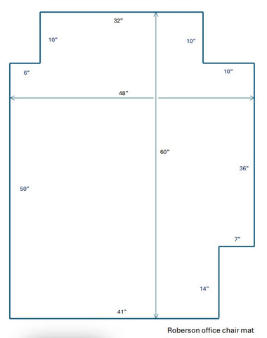 Custom Chair Mat | Executive | Bevel