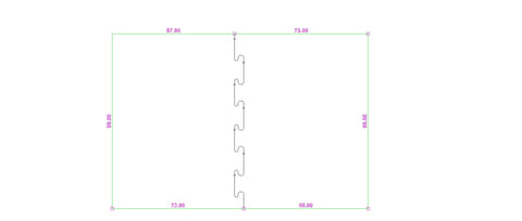 Custom Chair Mat | Clear Non-Studded - Hard Floors | No Bevel