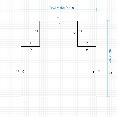Custom Mat 1c6ac6d7-cd70-4a04-9790-fddea3d6f153 - Executive 36 x 55 Single Lip / beveled / not aerated