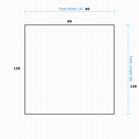 Custom Mat 67873400-662e-41d2-a2de-0fc3e704a09c - Anchorbar Premium 60 x 120 Square / beveled / not aerated