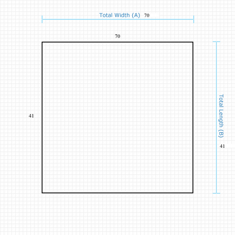 Custom Mat f467592b-e7a6-47be-8b28-88e085413805 - Anchorbar Premium 70 x 41 Square / beveled / not aerated