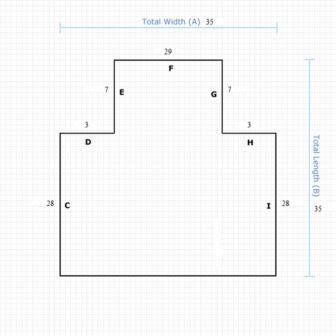 Custom Mat 1576044461 - Clear Non-Studded Vinyl 35 x 35 Single Lip / beveled / aerated