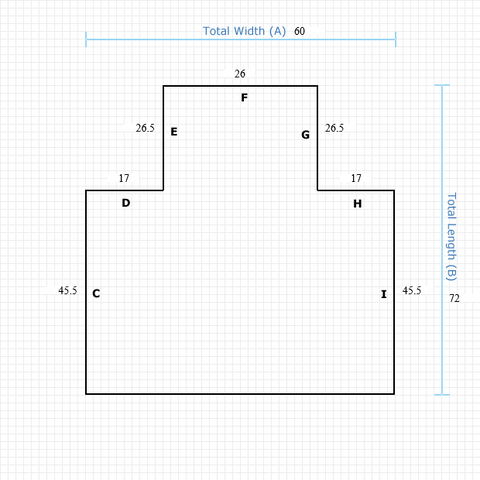 Custom Mat 1593182560 - Executive Mat 60 x 72 Single Lip / beveled / not aerated