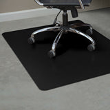 Black Chair Mat for Hard Floor