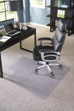 Clear Chair Mat for Carpet, Single Lip