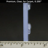 Clear Chair Mat for Carpet 0.200" Thickness